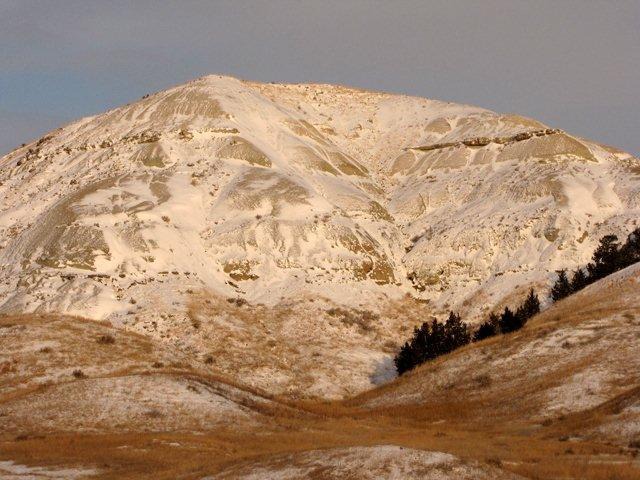 Snow-Covered Hill