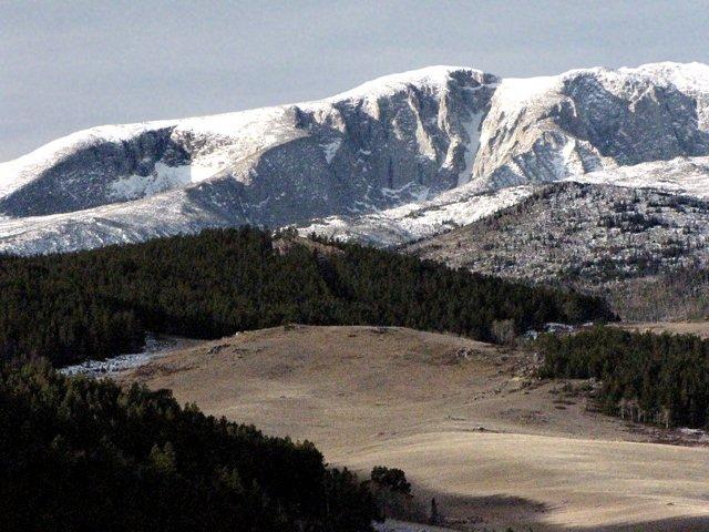 Big Horn Peak From Forest Service View Point on US HWY16