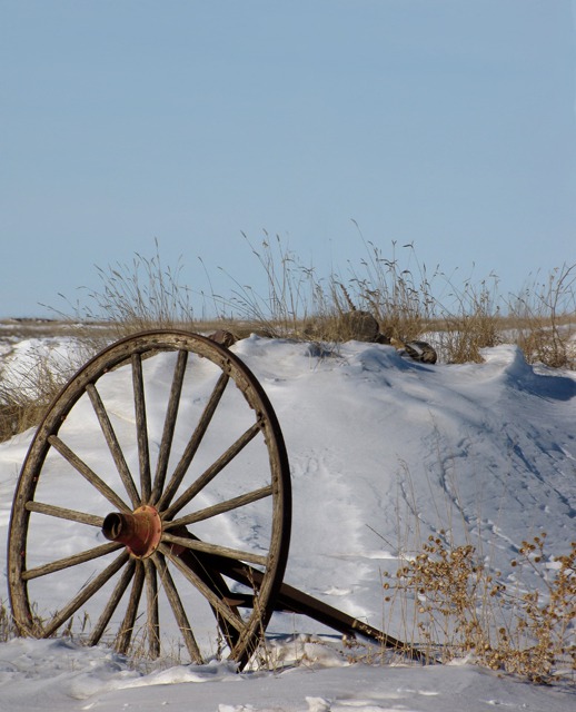 Wagon Wheel and Wind-Blown Drift