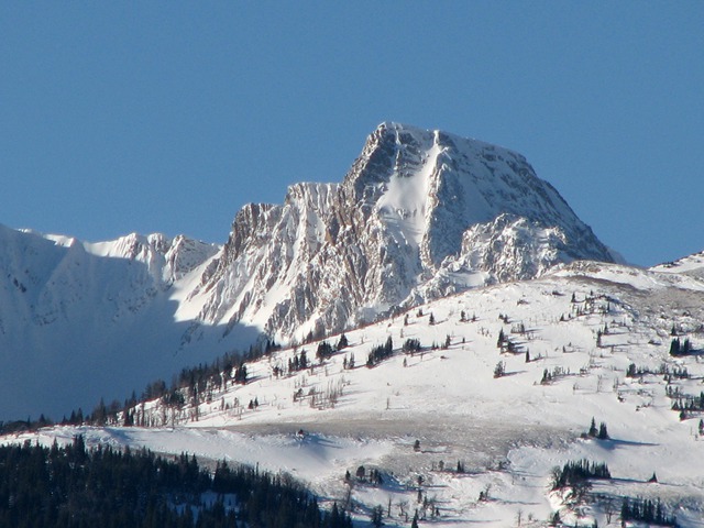 Ross's Peak in the Bridger Range MT