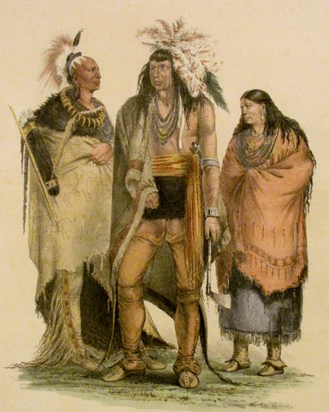 1844 George Catlin Lithograph