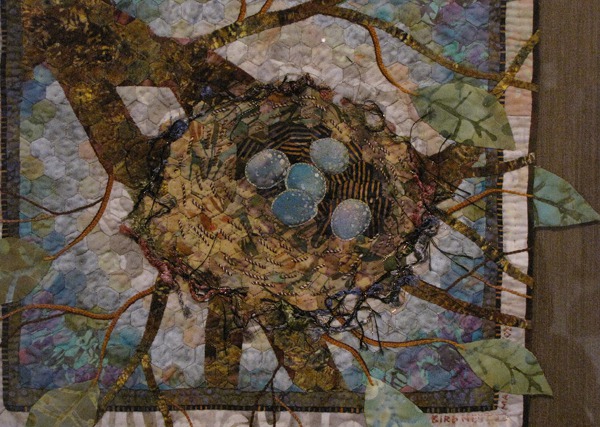 Molly Anderson Quilted Bird Nest
