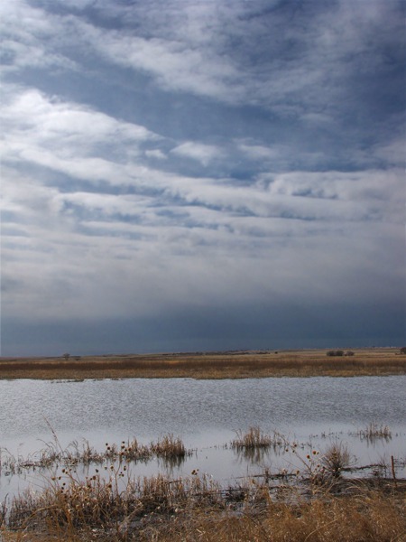LaCreek National Wildlife Refuge Pond and Sky