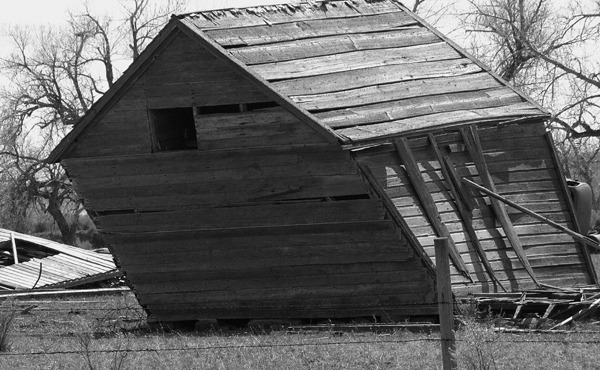 Leaning Shed