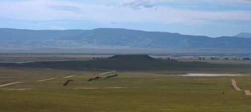 Laramie Valley Looking South from WY HWY 130