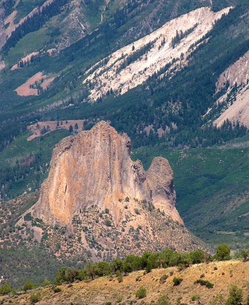 Needle Rock Formation outside Delta CO