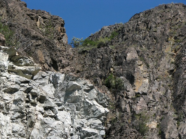 Fierce Canyon Wall Composition