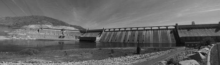 The Whole Dam Thing in Black and White