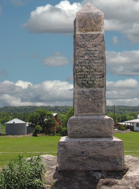 US-Dakota War of 1862 Monument for Settlers