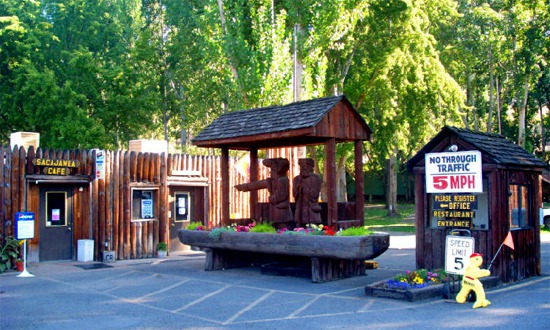Lewis and Clark Entrance and Cafe