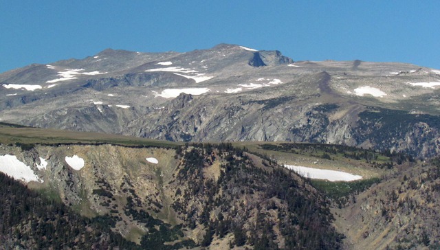 Beartooth Plateau Heights from Overlook
