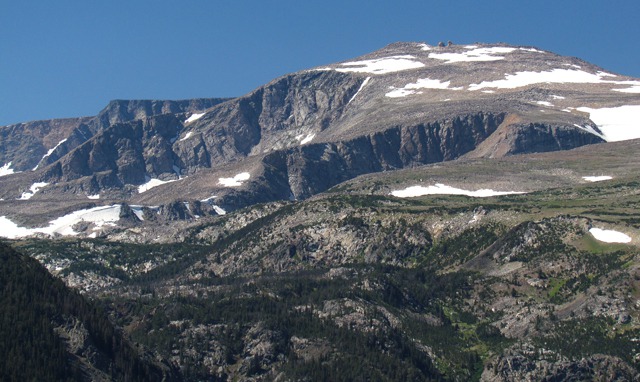 Beartooth Plateau Ridge Close Up