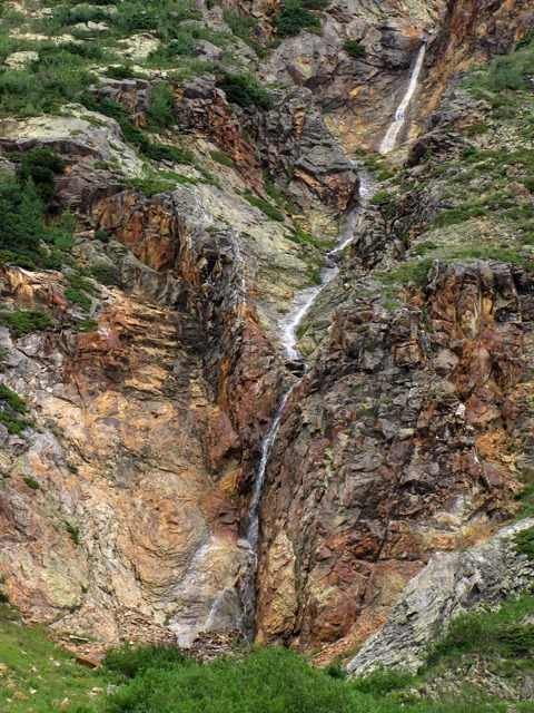 Long Side Canyon Waterfall
