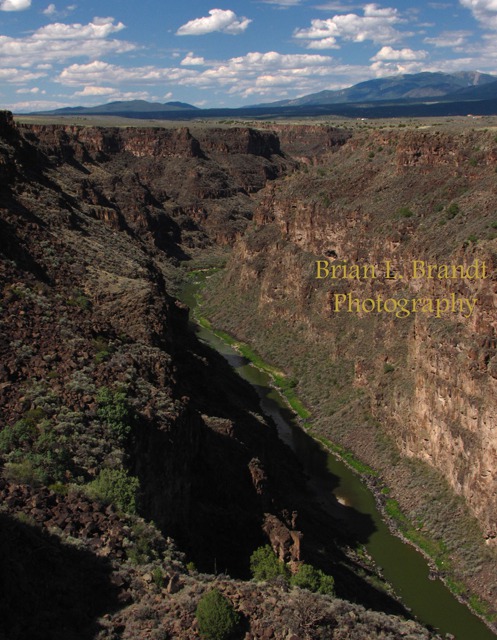 Rio Grande Gorge -- 650 Feet to the Water