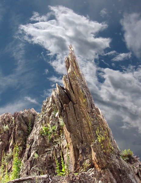 Rock Outcrop and Sky 3
