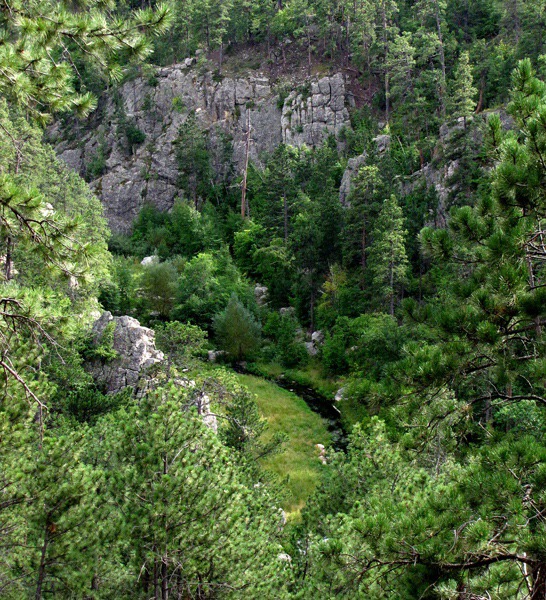 Canyon Overlook to Battle Creek