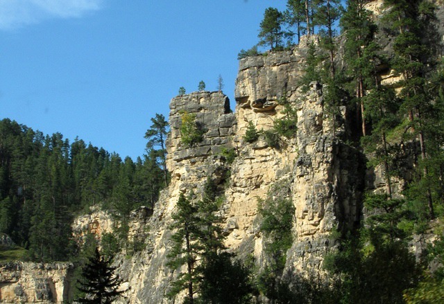 Spearfish Canyon Walls of Limestone