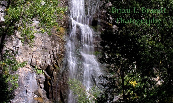Close-up of Bridal Veil Falls