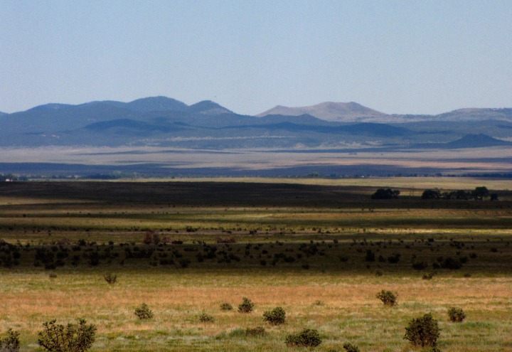 Looking in the Direction of Dalhart TX from Cimarron NM