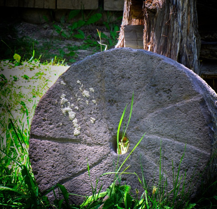Stone Grind Wheel at Martinez Hacienda