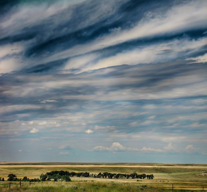 A Prairie-scape of Mostly Sky