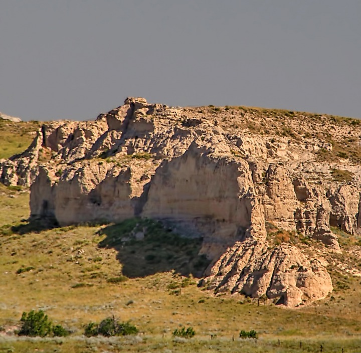 Rock Outcrops Outside Torrington WY