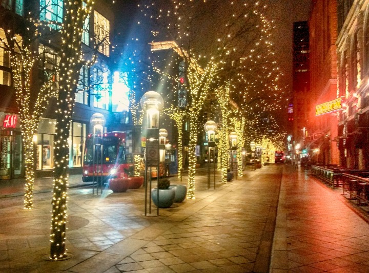 Sixteenth Street Mall By Night, Denver CO