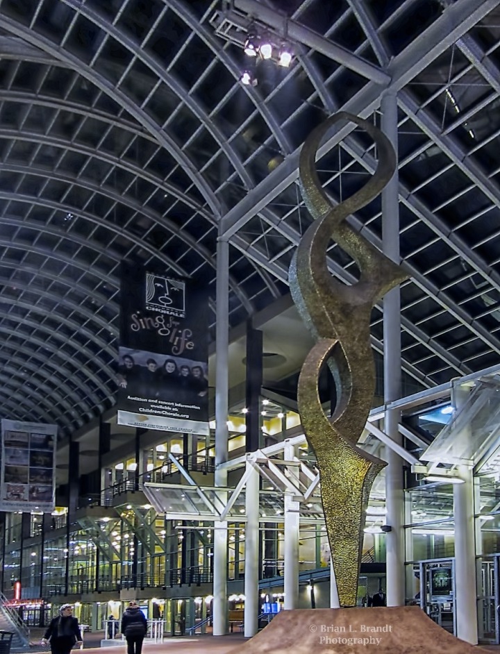 Denver Performing Arts Complex Interior Courtyard